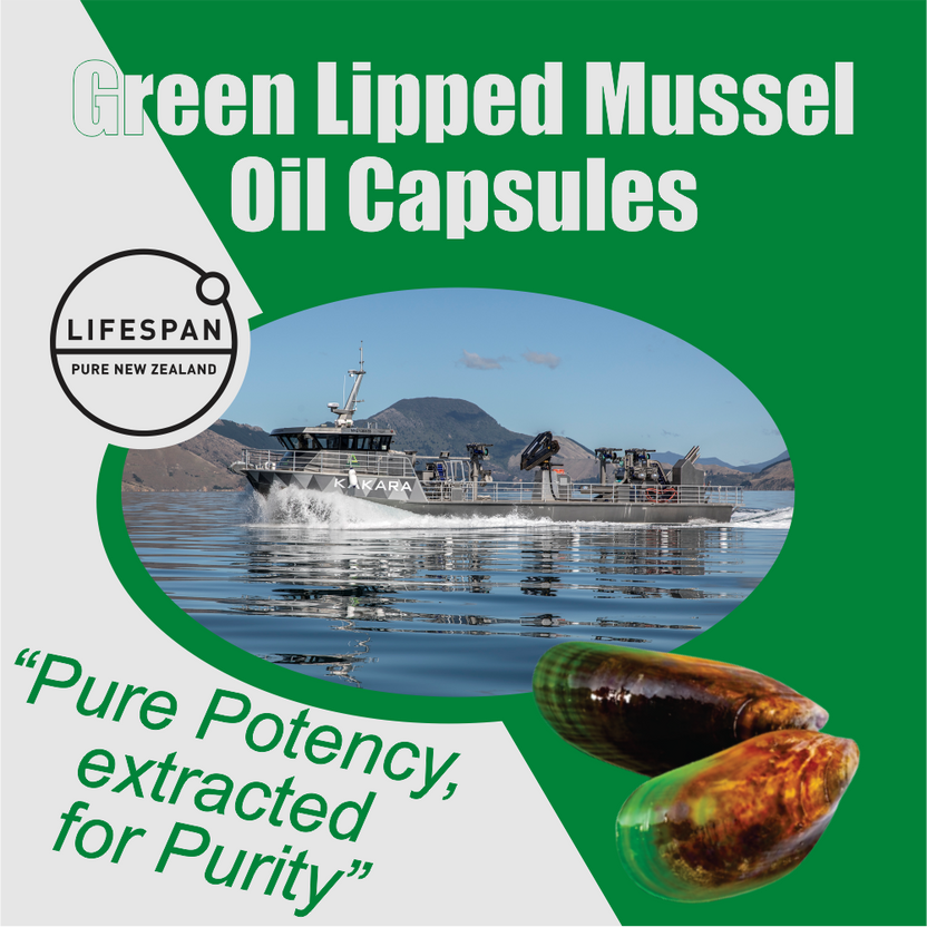 Understanding the benefits of Green Lipped Mussel Joint Oil PureLifespan